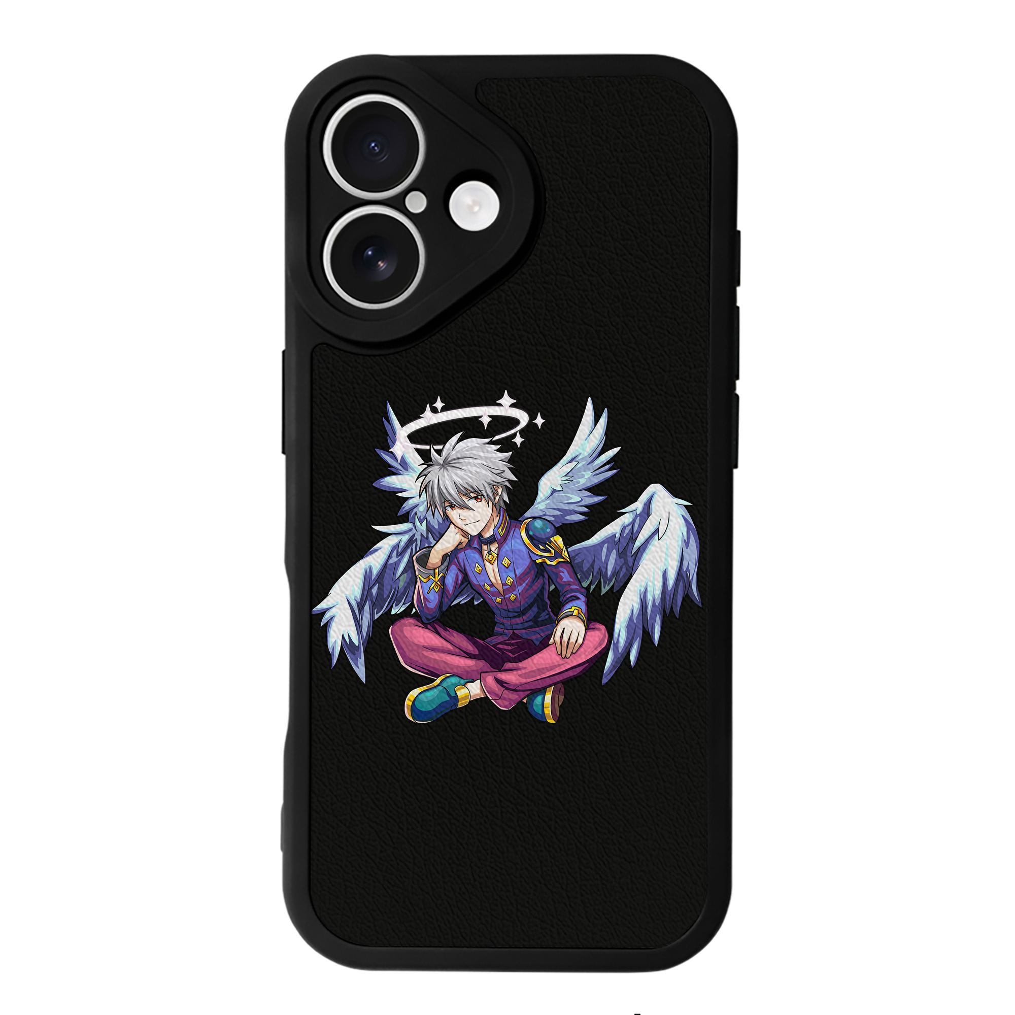 （画像用） EVA 新世紀エヴァンゲリオン 【iPhone 16シリーズ対応】シリコンスマホケース（レザー調） 材質：シリコン